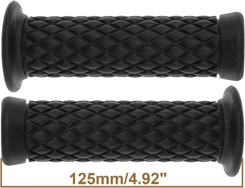 Coxotom Universal Motorcycle Handles Grips - Non Slip Rubber Motorcycle Grips for Harley Honda Yamaha Suzuki Kawasaki Dirt Bike - Image 4